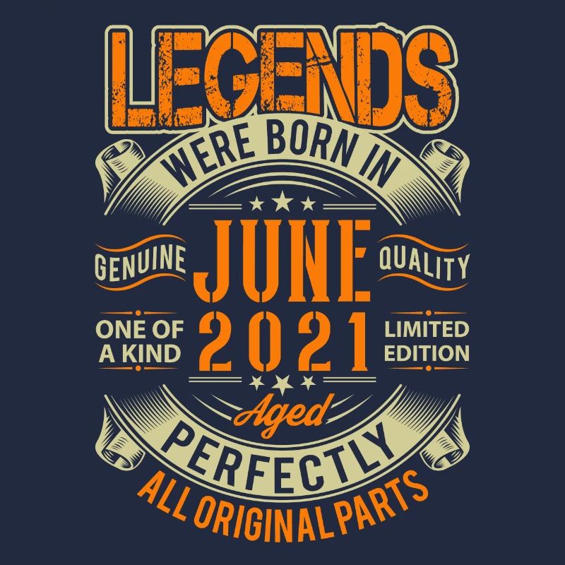 2021 June Birthday Legend