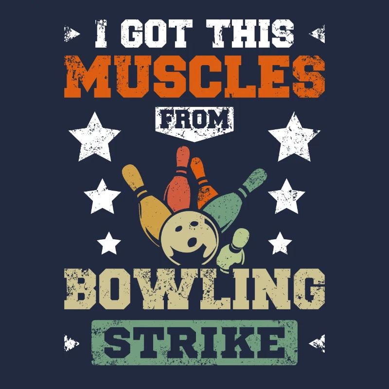 Funny I got this muscles from bowling strike