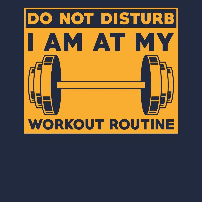 Workout-routine Gewichtheber-trainingsdesign