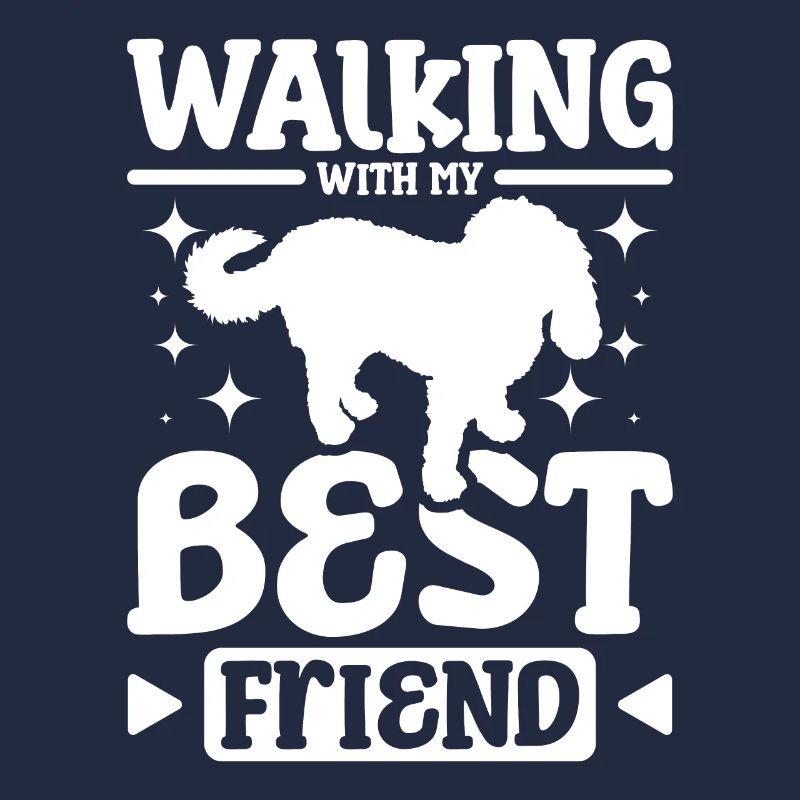 Walking with my best friend cockapoo