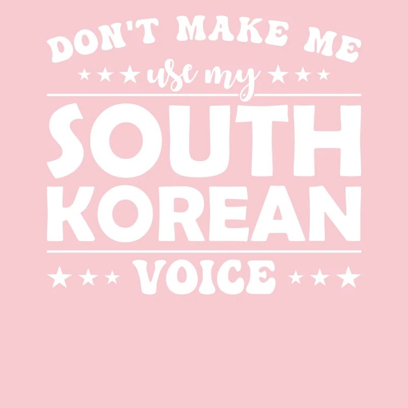 Ne me forcez pas à utiliser ma voix sud-coréenne