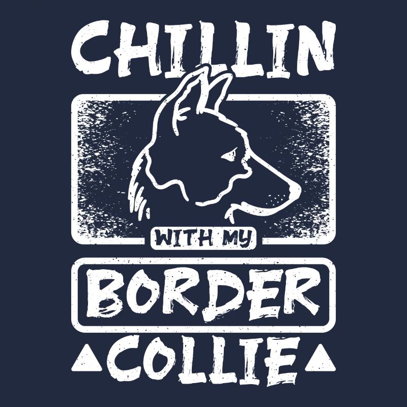 Chillin with my border collie