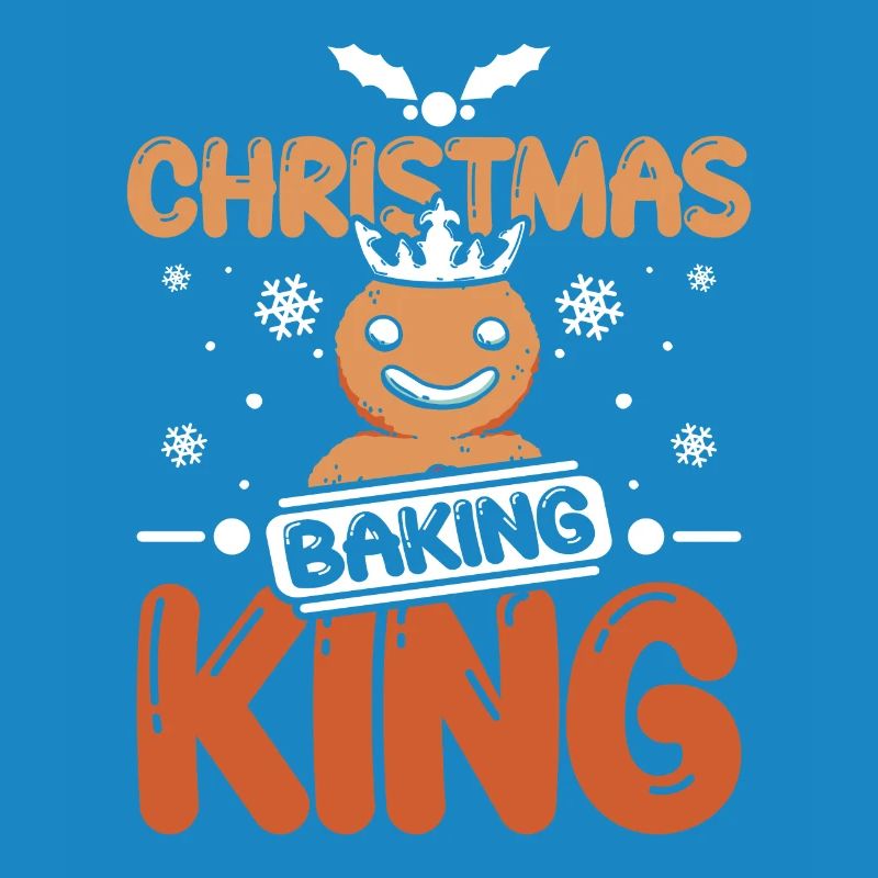 Roi de la cuisson des biscuits de Noël