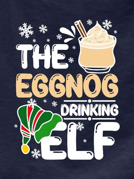 The eggnog drinking elf
