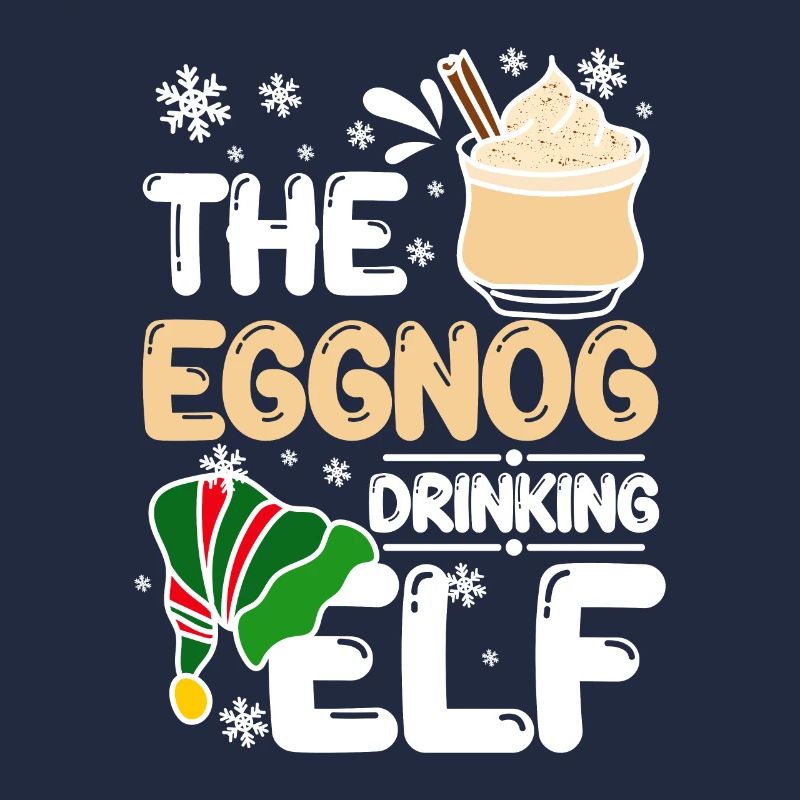 The eggnog drinking elf
