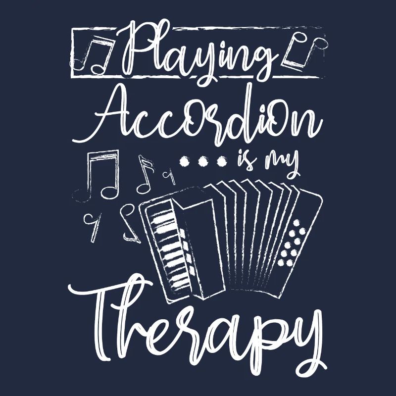 Playing accordion is my therapy