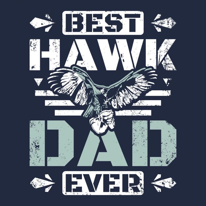 Fathers day Falconer best hawk dad ever