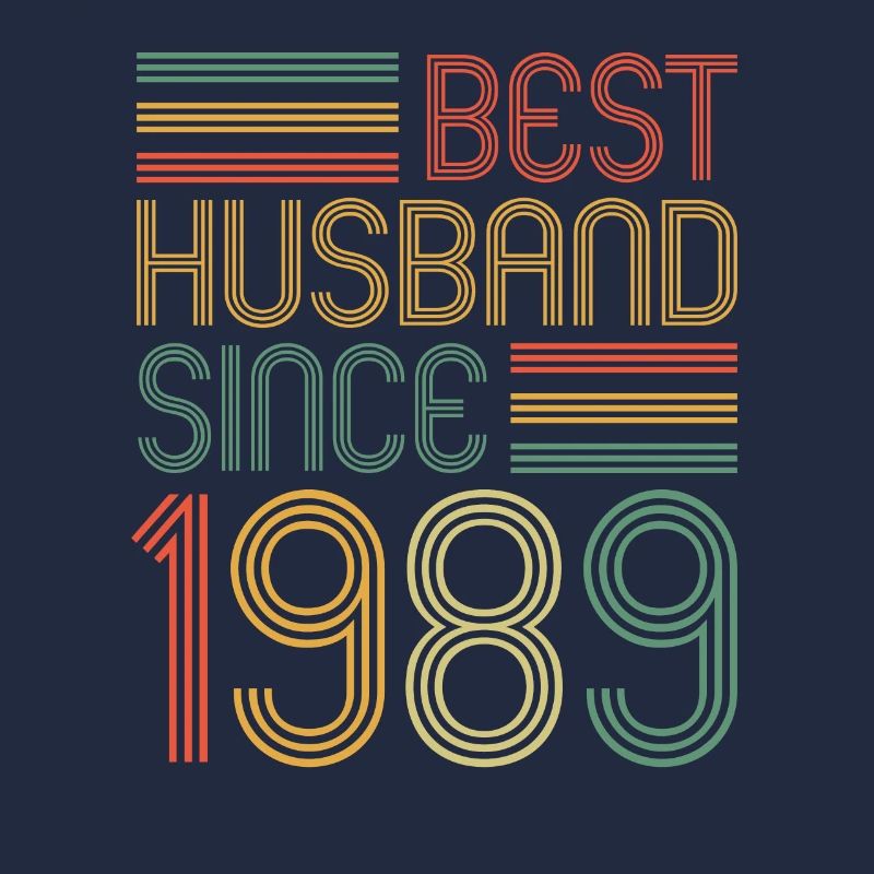 Bester Ehemann seit 1989 35.Hochzeitstag