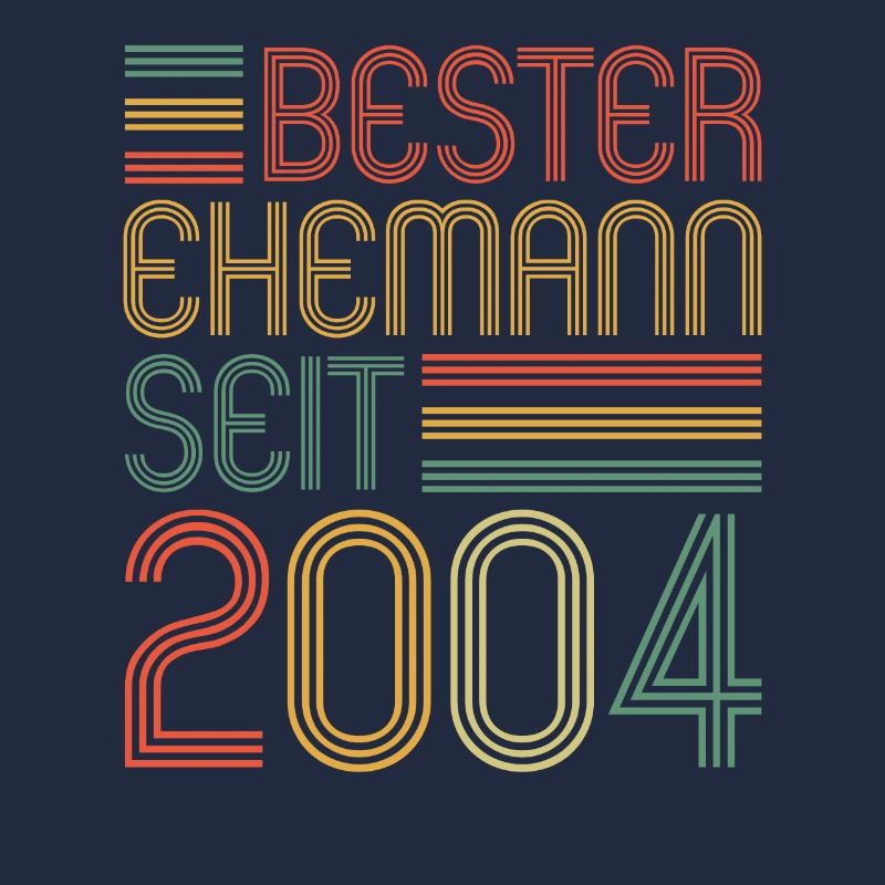 Bester Ehemann seit 2004 20.Hochzeitstag