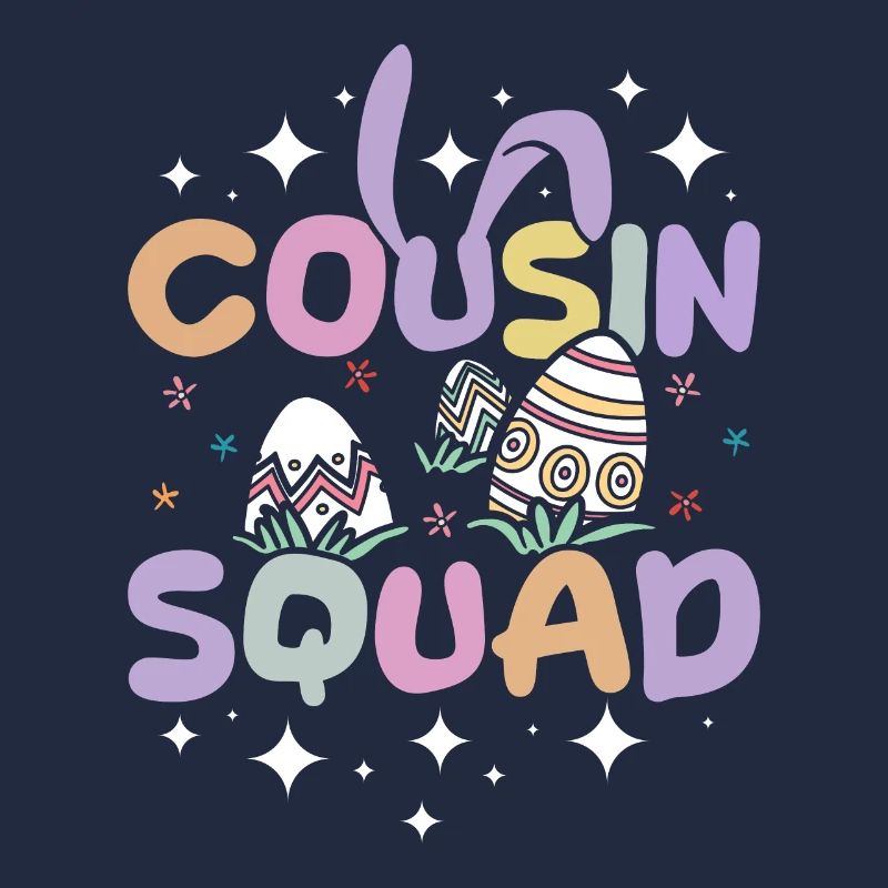 Lapins de Pâques Cousin Bunny squad