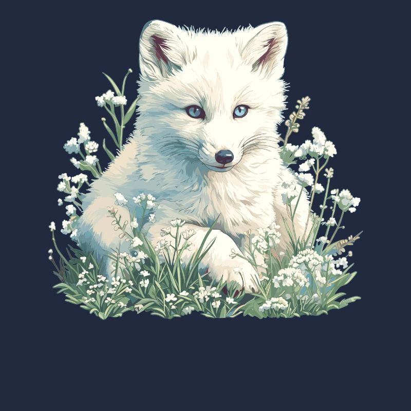 Renard arctique Polarfüchse Polarfuchs