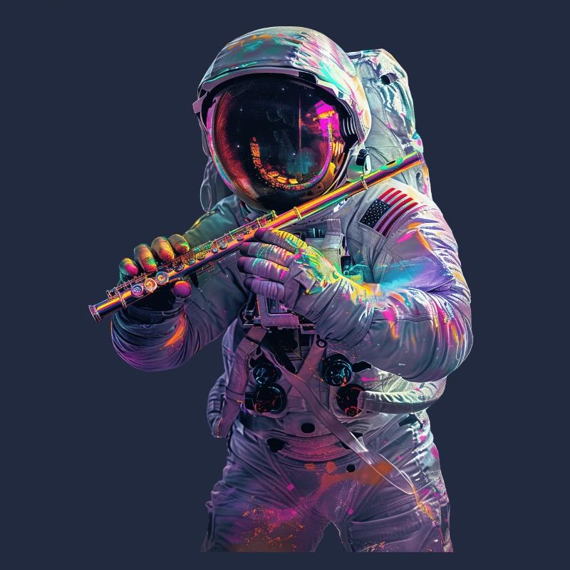 Astronaut Querflöte