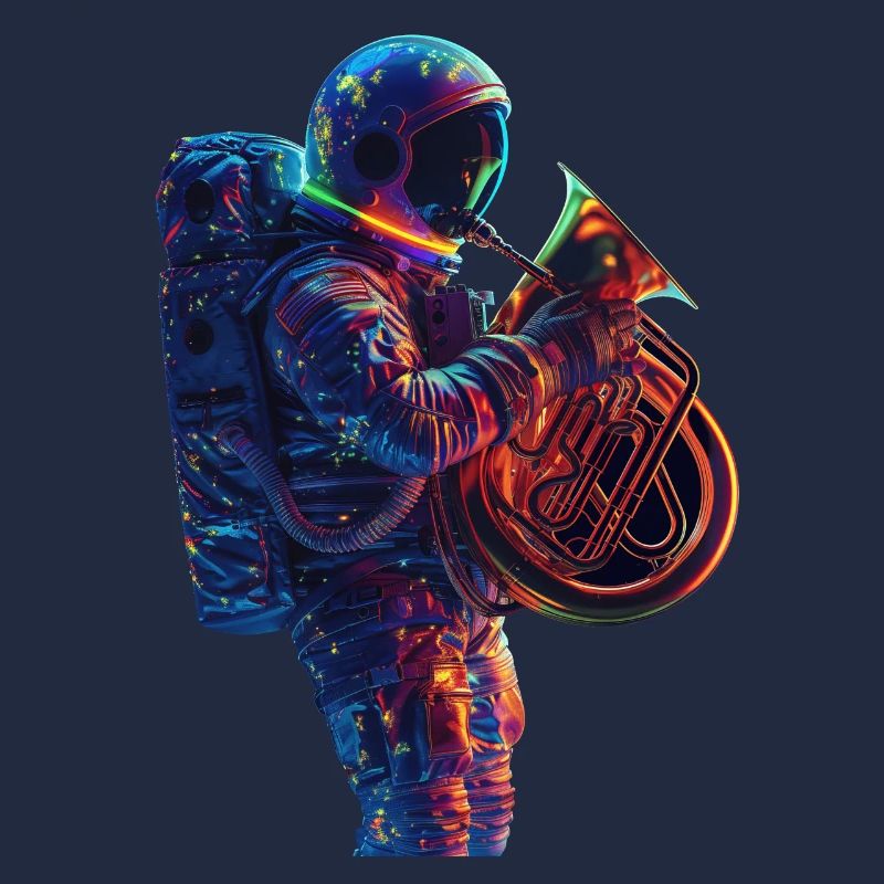 Tuba astronaute