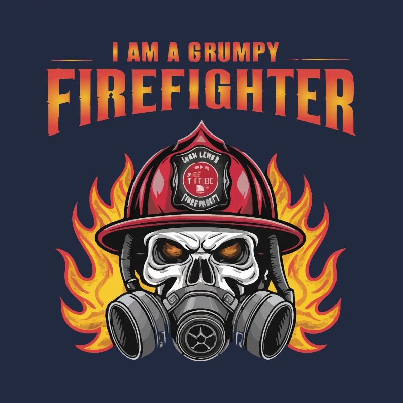 I AM A GRUMPY FIREFIGHTHER
