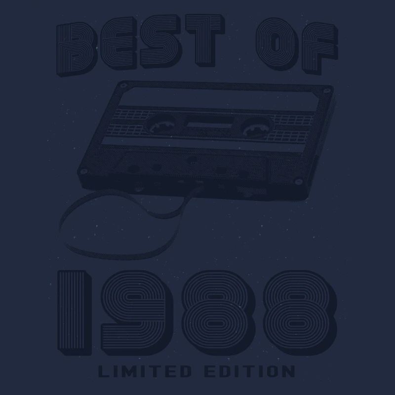 Retro 1988 Vibes 37th Birthday Celebration Design