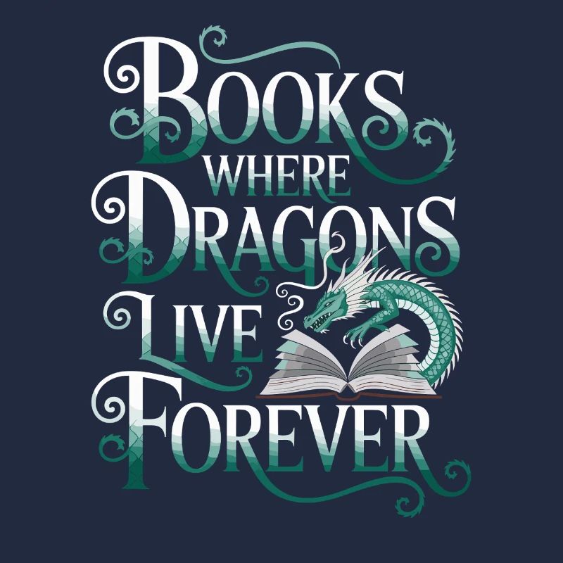 Fantasy Book Reader Magical Story Lover
