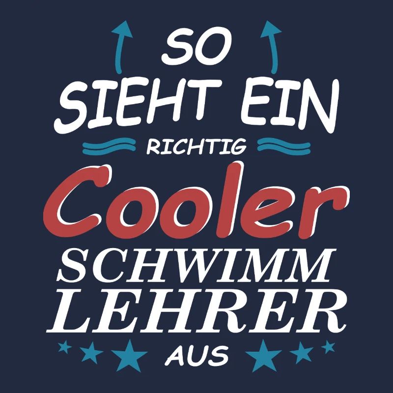 So sieht ein richtig cooler Schwimmlehrer aus