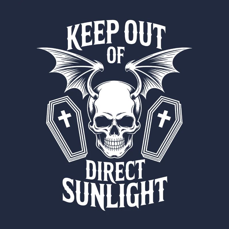Tenir à l’abri de la lumière directe du soleil ! Vampire Goth Emo