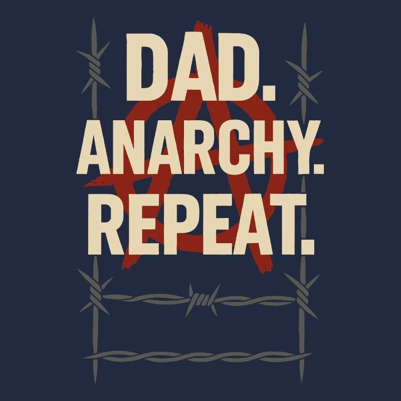 Punk Dad Alternative Vaterschaft Rebellischer