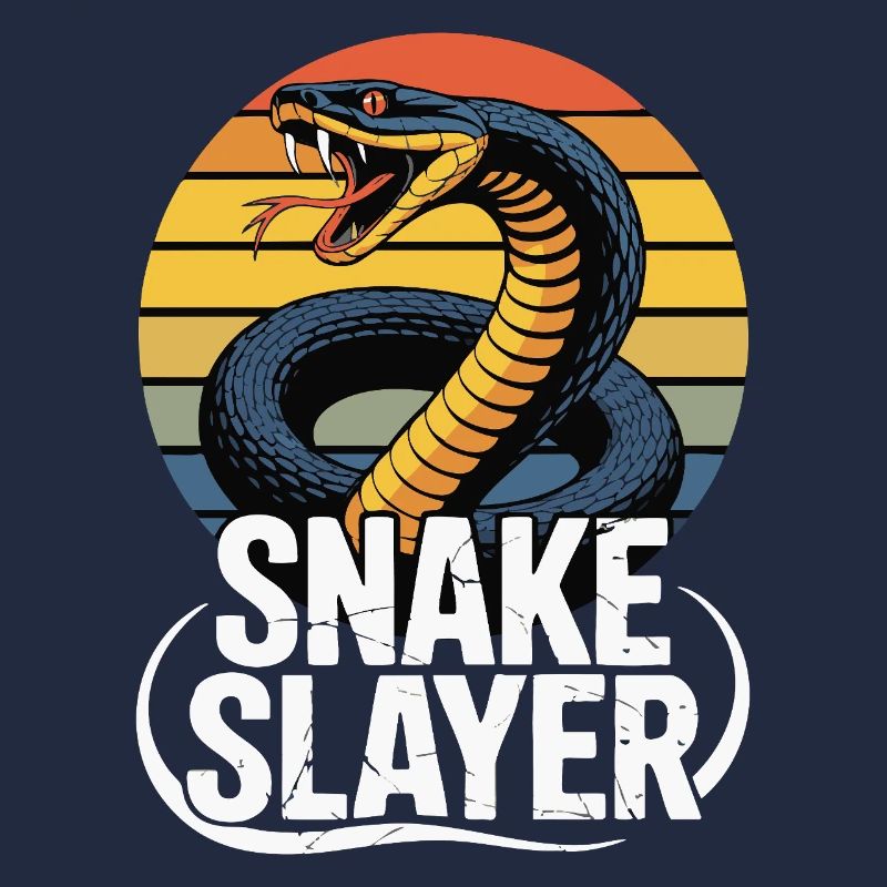 Snake hunter – Retro Schlange Design