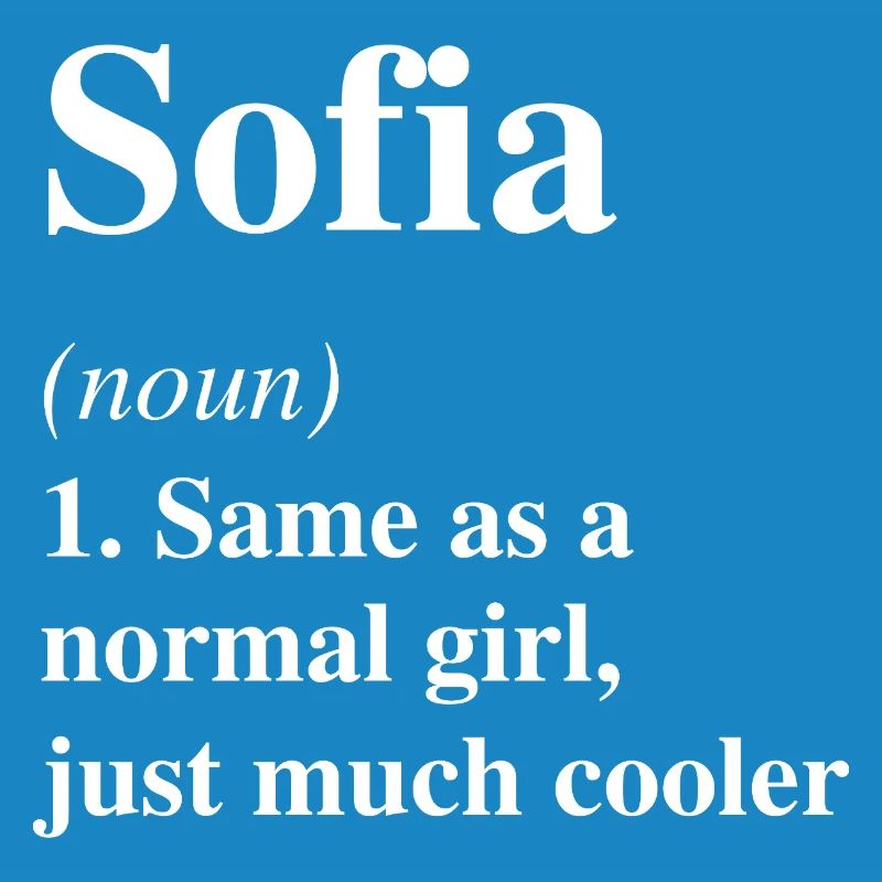 Sofia Définition Cool Nom Dire Cadeau