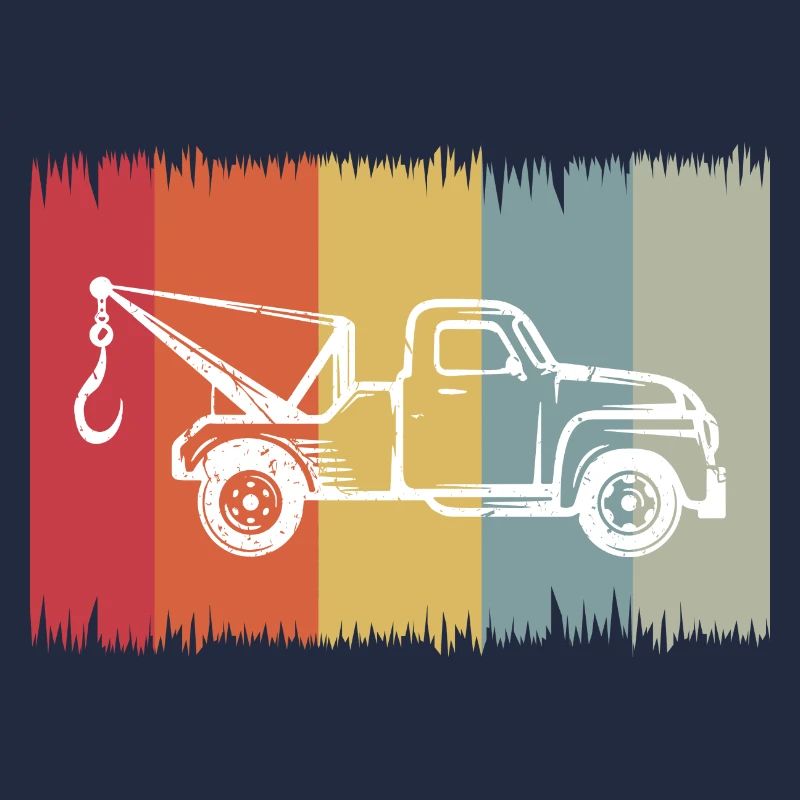 Abschlepper Geschenkideen Retro