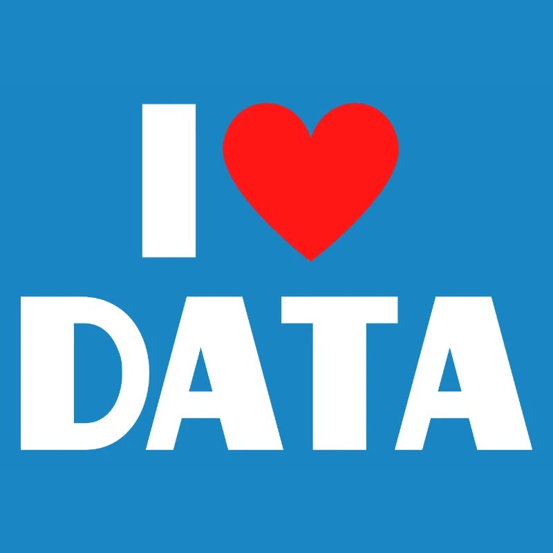 Ich liebe Daten Lustiger Computer Nerd Spruch