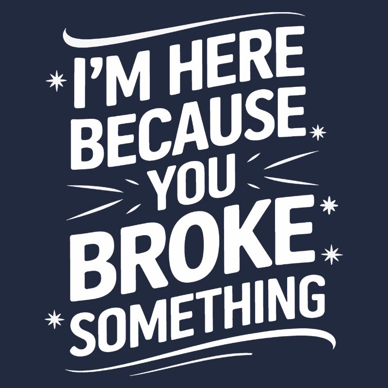 Technischer Support Computerfreak Nerd