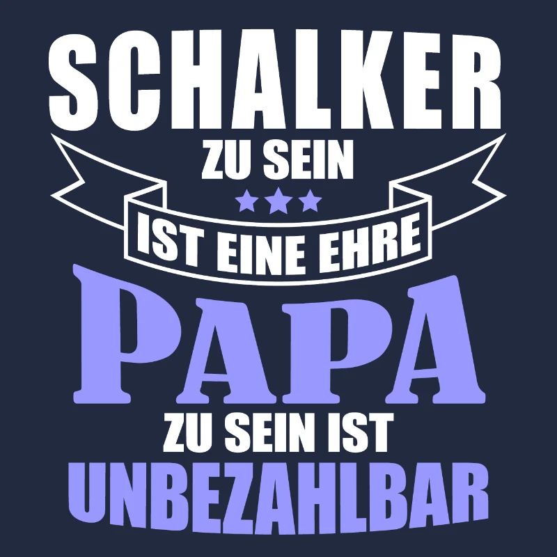 Schalker Papa | Schalke Vatertags Geschenkidee