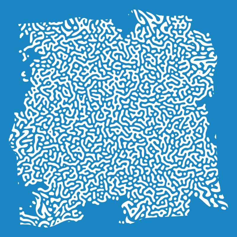 turing pattern weiss - Würmchen