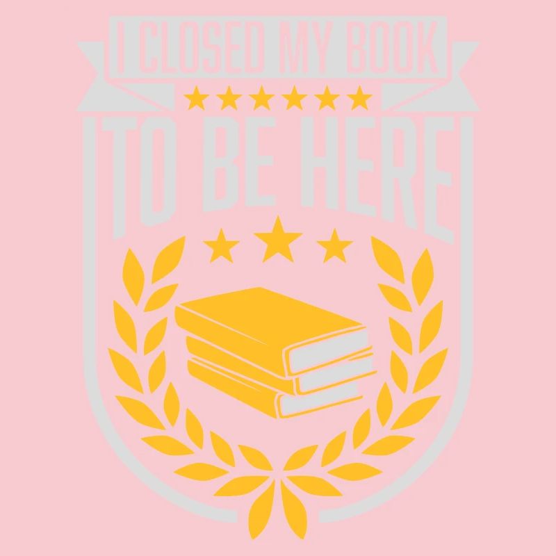 I closed my book