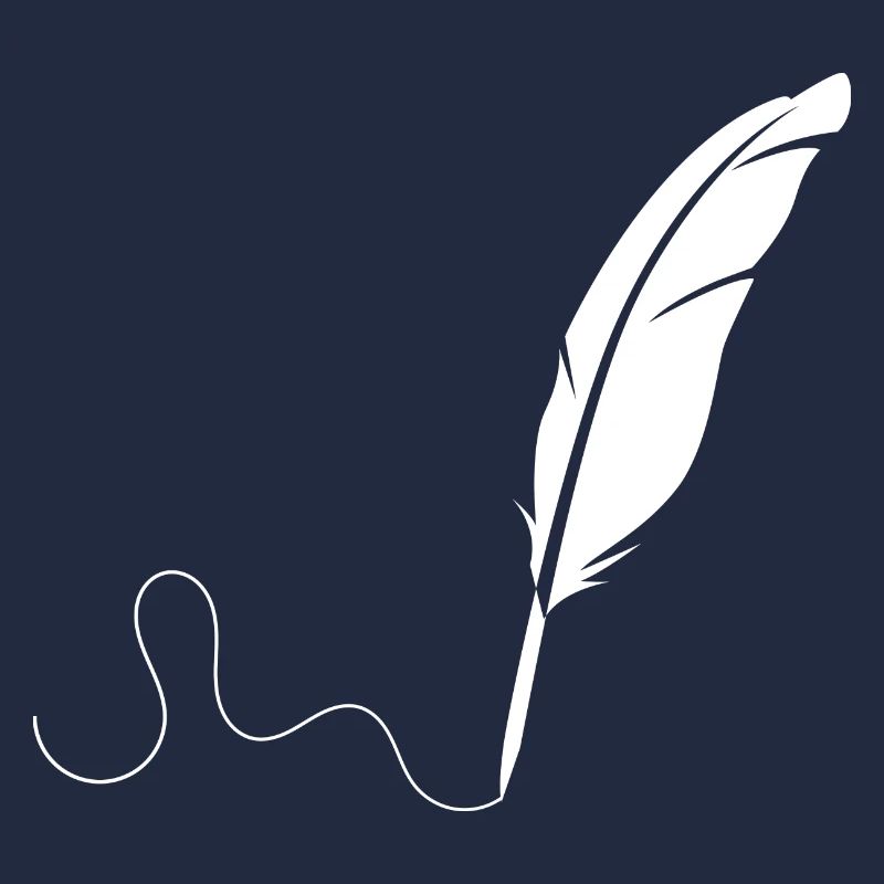 Plume blanche