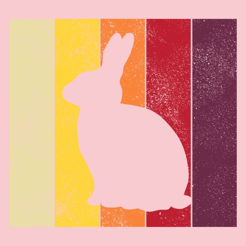 Rabbit Retro Rabbit Easter Gift