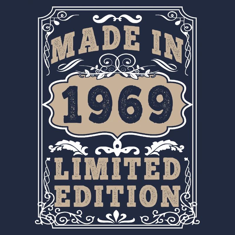 Original 1969 Vintage Vintage Retro Geburtstag