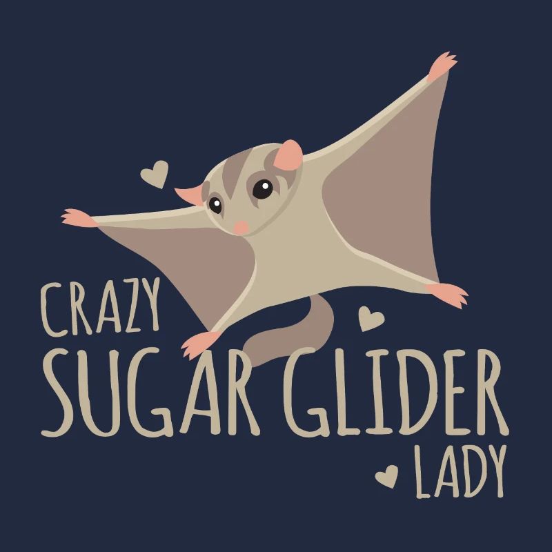 Crazy sugar glider lady!