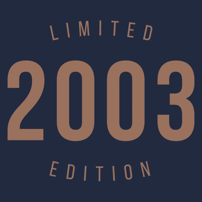 2003 Édition limitée Style rétro Cadeau d’anniversaire