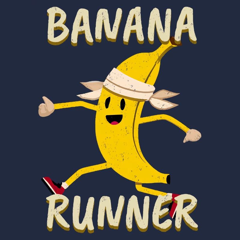 Banana Jogger Jogging Marathon Running Sprint