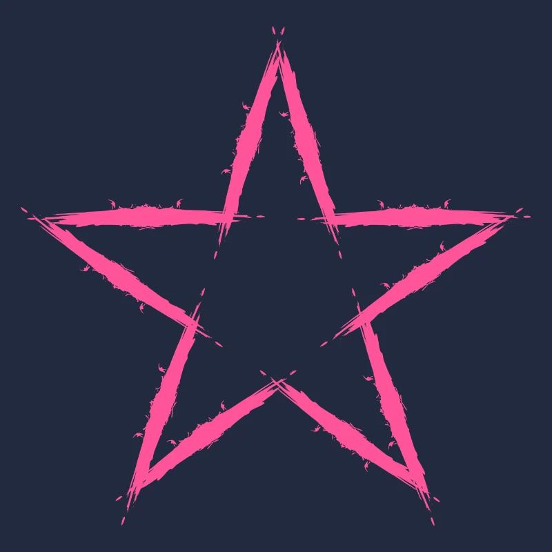 Star Design Icon Rose Rose