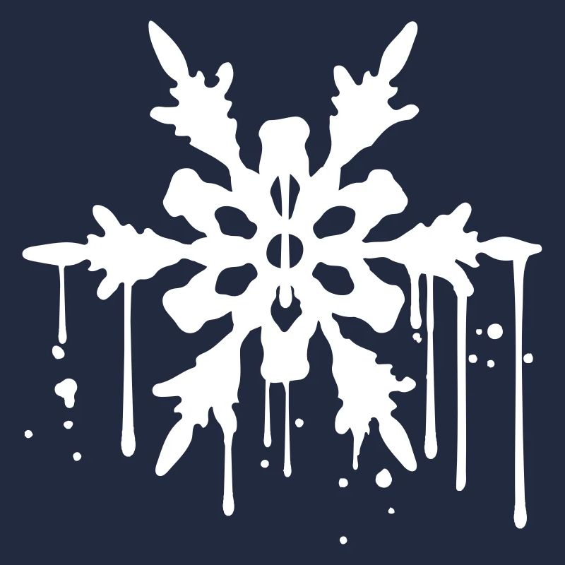 wet graffiti drops melted cool winter kal