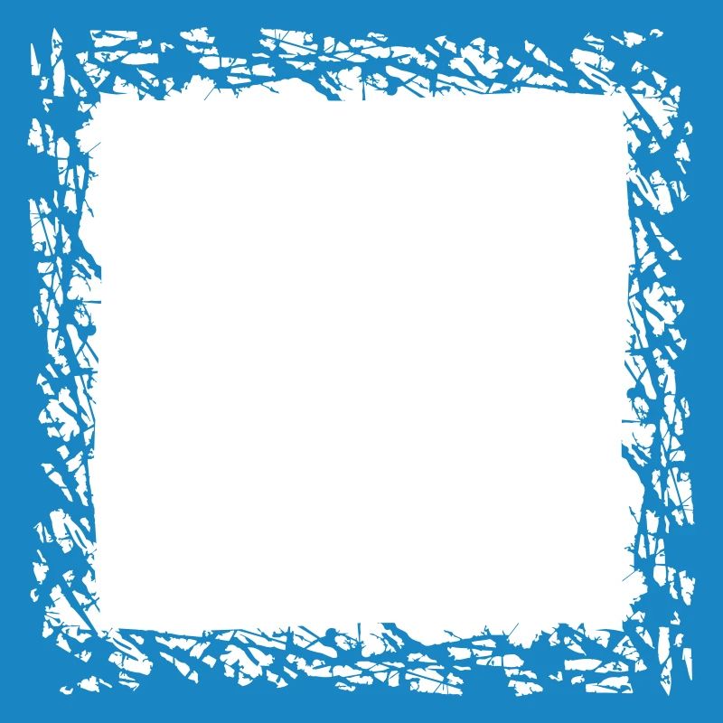 splinter broken border frame scratch cracks