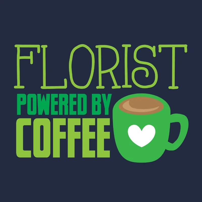 Fleuriste alimenté par le café