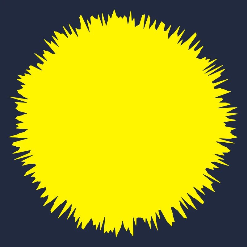Sun | Circle | yellow sun (Vectorgraphic)