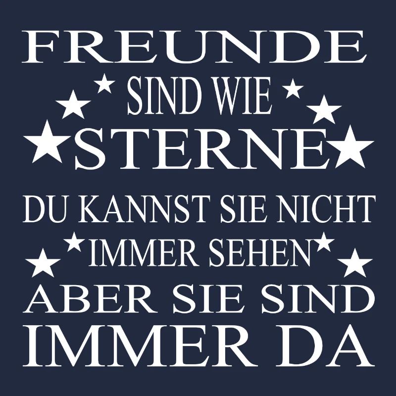 Freunde sind wie Sterne