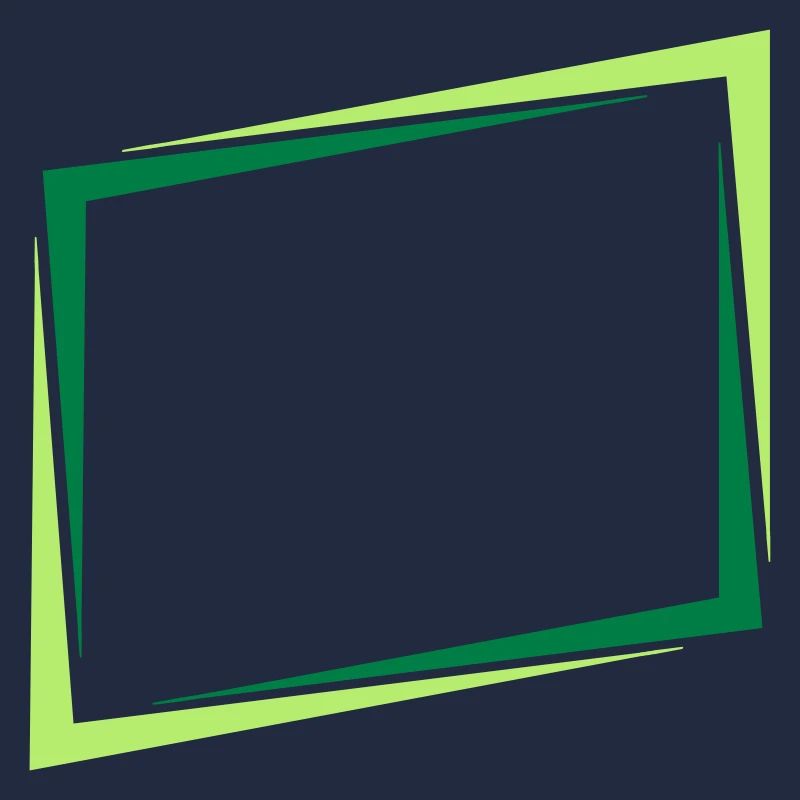 Rectangle frame sign