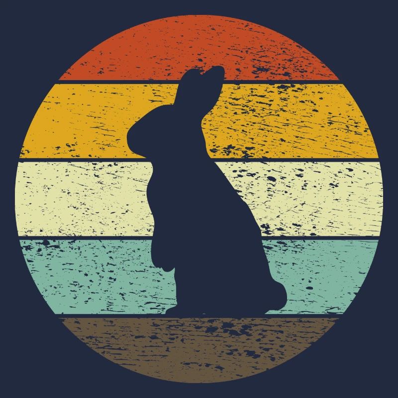 Rabbit Easter Retro Gift