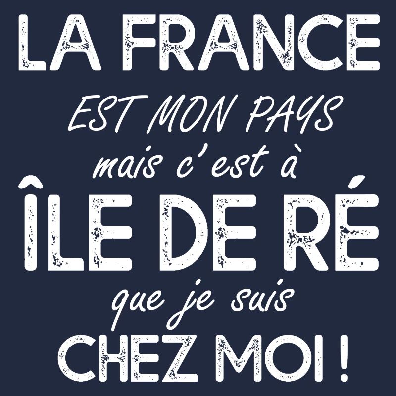 Île de ré c'est chez moi cadeau rétais, rétaise