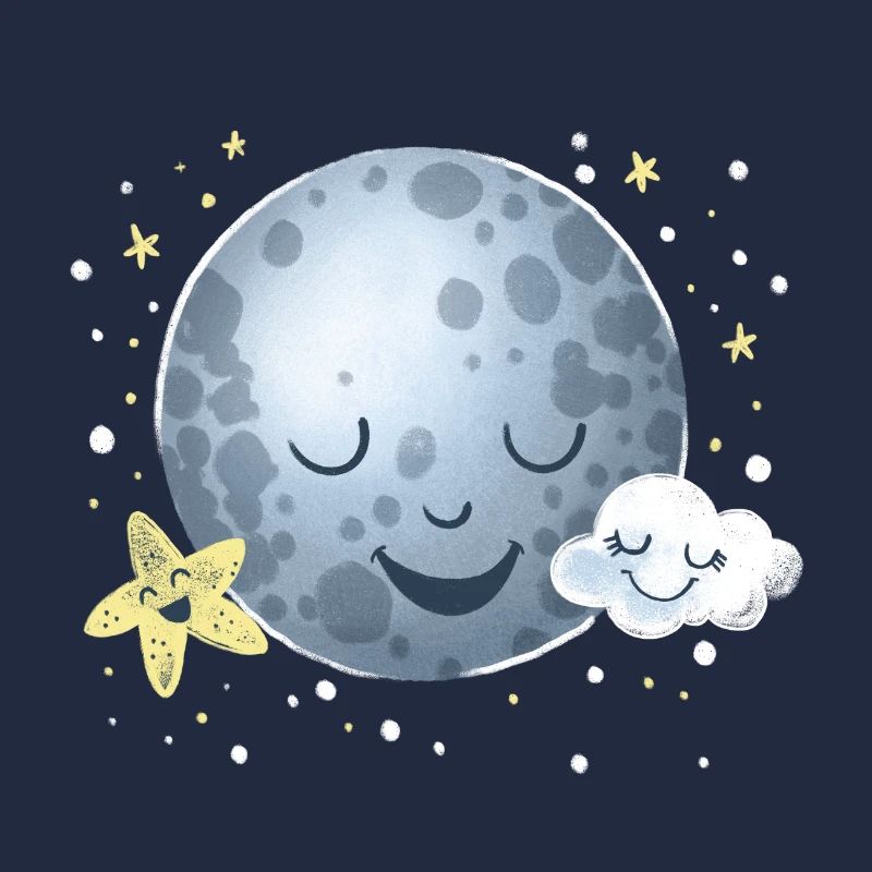 La Lune et les étoiles