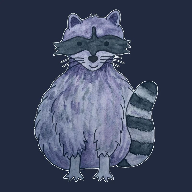 niedlicher Waschbär