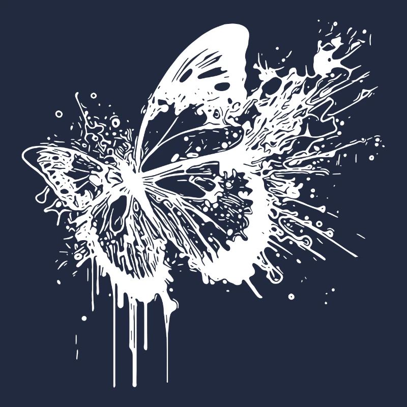 Splash Tattoo Ink Butterfly