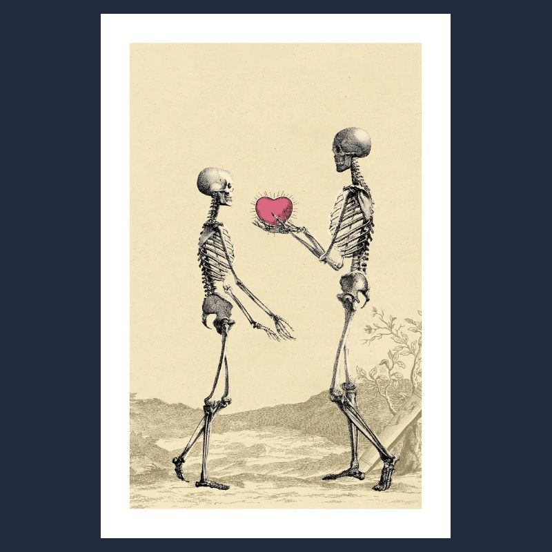 Affiche - Je te donne mon cœur - Saint-Valentin